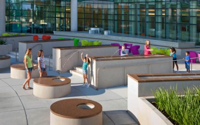Nemours Children's Hospital Water Feature evidence based design